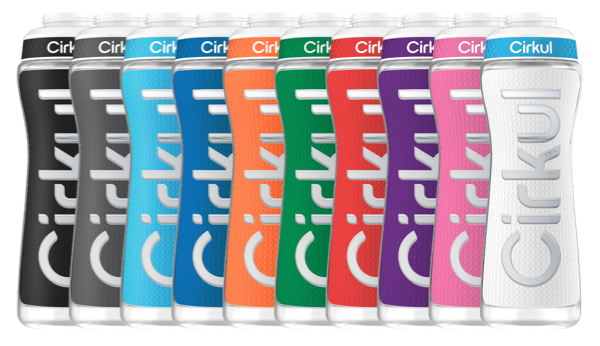 22oz. Grip Squeeze Plastic Bottle & Sport Lid (QQFX)