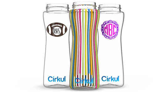 Custom 22oz. Plastic Bottle & Comfort Grip Lid (DJWJ)