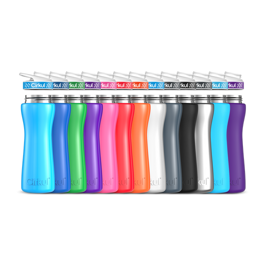 22oz. Stainless Steel Bottle & Comfort Grip Lid (CG7R)
