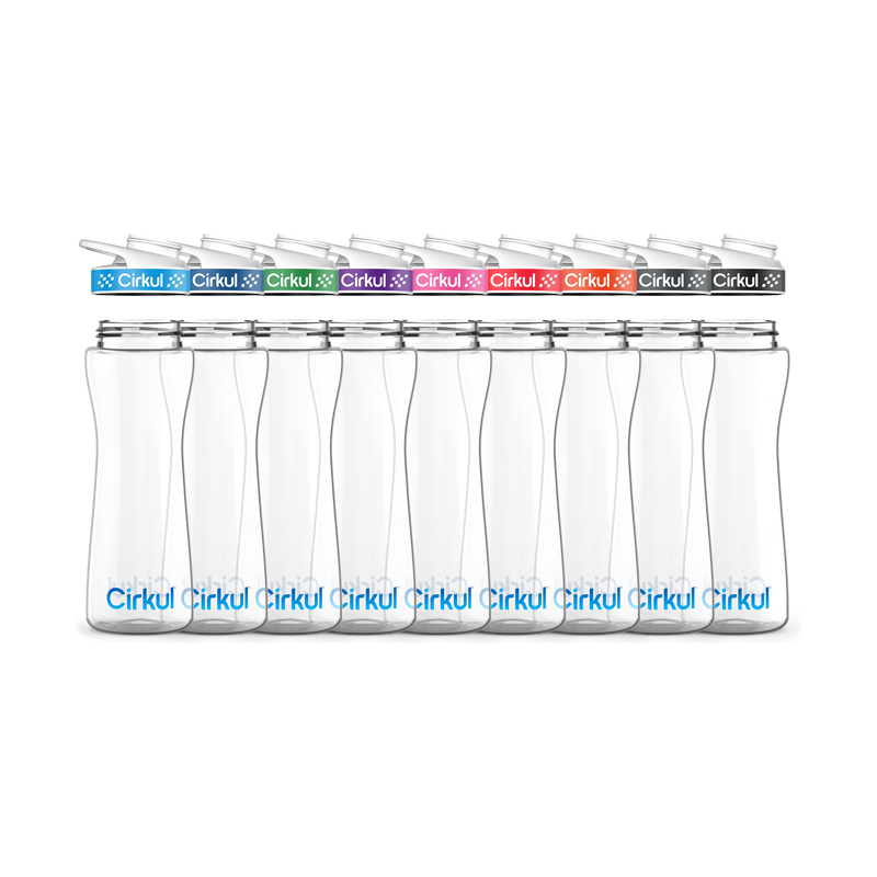 22oz. Plastic Bottle & Comfort Grip Lid (UBSD)