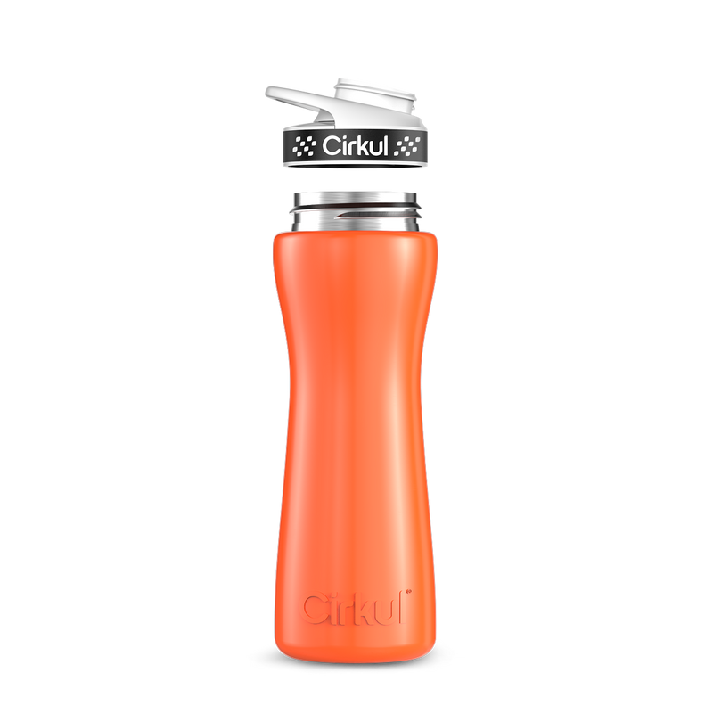 22oz. Stainless Steel Bottle & Comfort Grip Lid (CG7R)