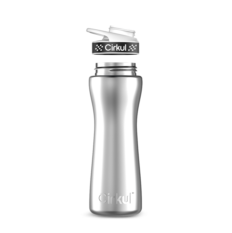 22oz. Stainless Steel Bottle & Comfort Grip Lid (CG7R)