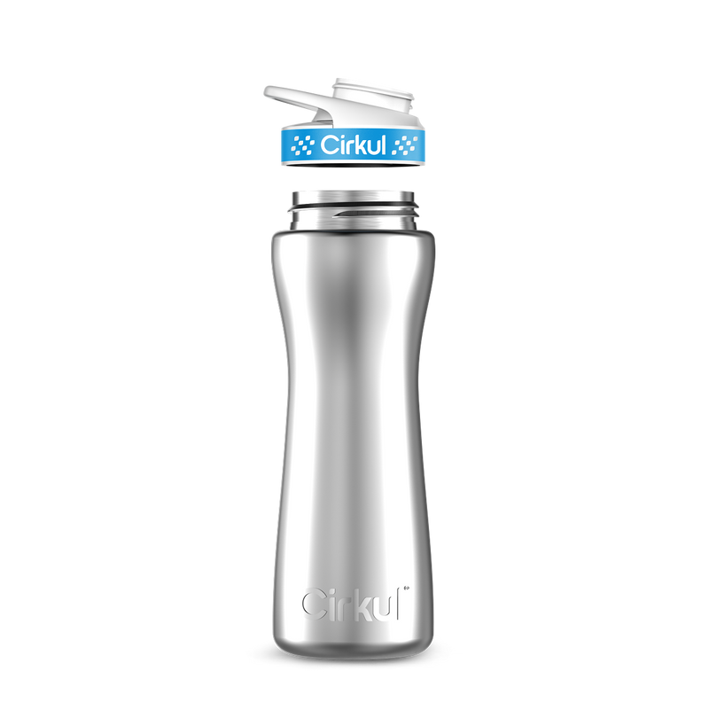 22oz. Stainless Steel Bottle & Comfort Grip Lid (CG7R)