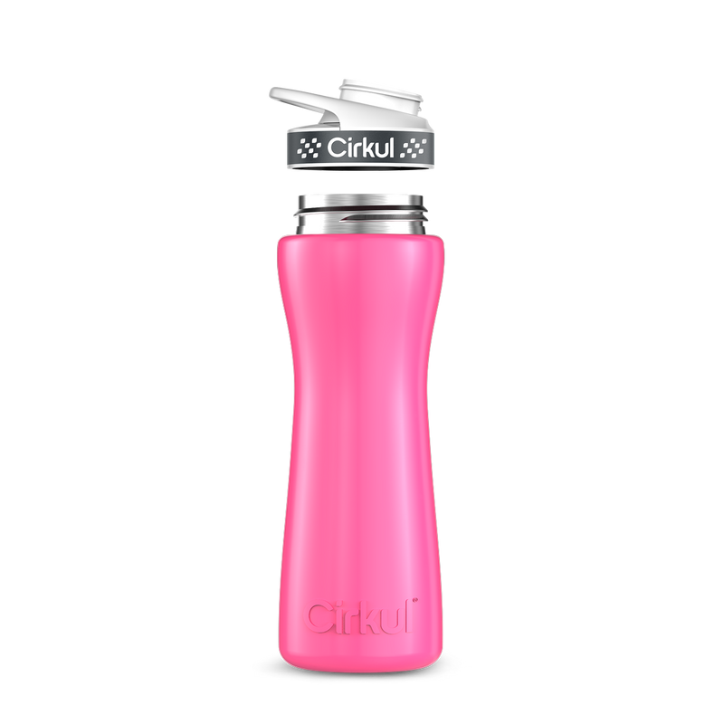 22oz. Stainless Steel Bottle & Comfort Grip Lid (CG7R)