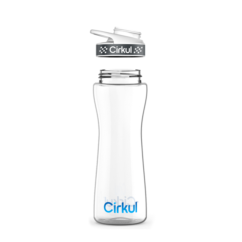 22oz. Plastic Bottle & Comfort Grip Lid (UBSD)