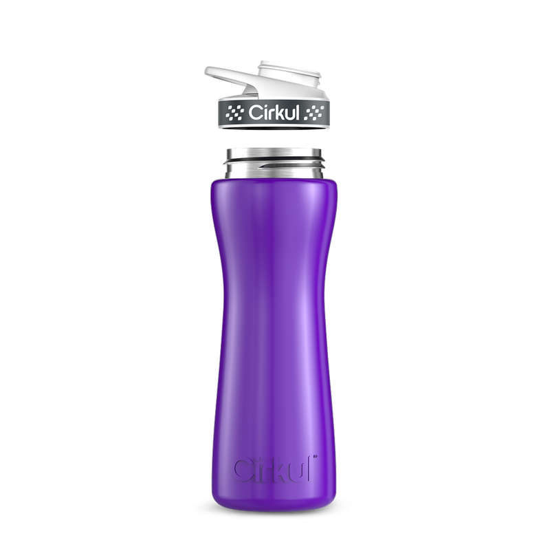 22oz. Stainless Steel Bottle & Comfort Grip Lid (CG7R)