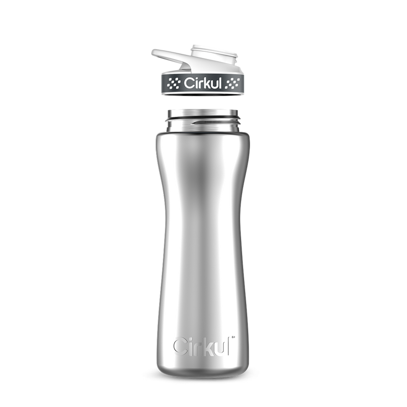 22oz. Stainless Steel Bottle & Comfort Grip Lid (CG7R)