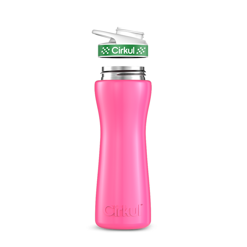 22oz. Stainless Steel Bottle & Comfort Grip Lid (CG7R)