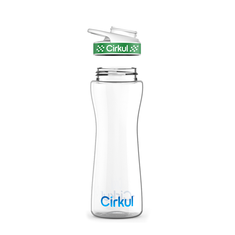 22oz. Plastic Bottle & Comfort Grip Lid (UBSD)