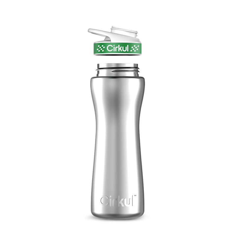 22oz. Stainless Steel Bottle & Comfort Grip Lid (CG7R)