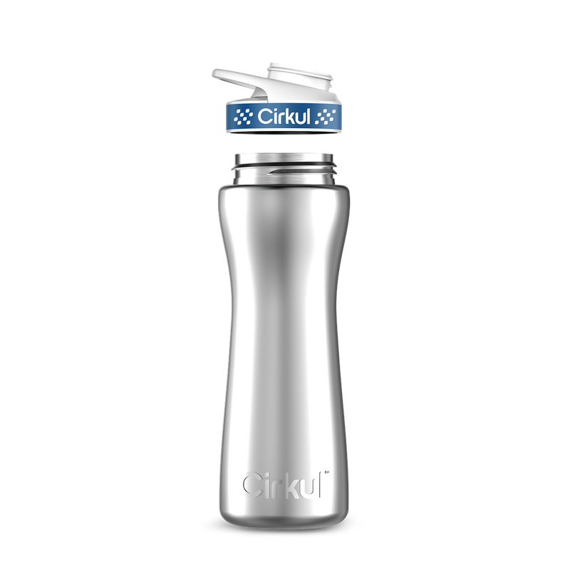 22oz. Stainless Steel Bottle & Comfort Grip Lid (CG7R)