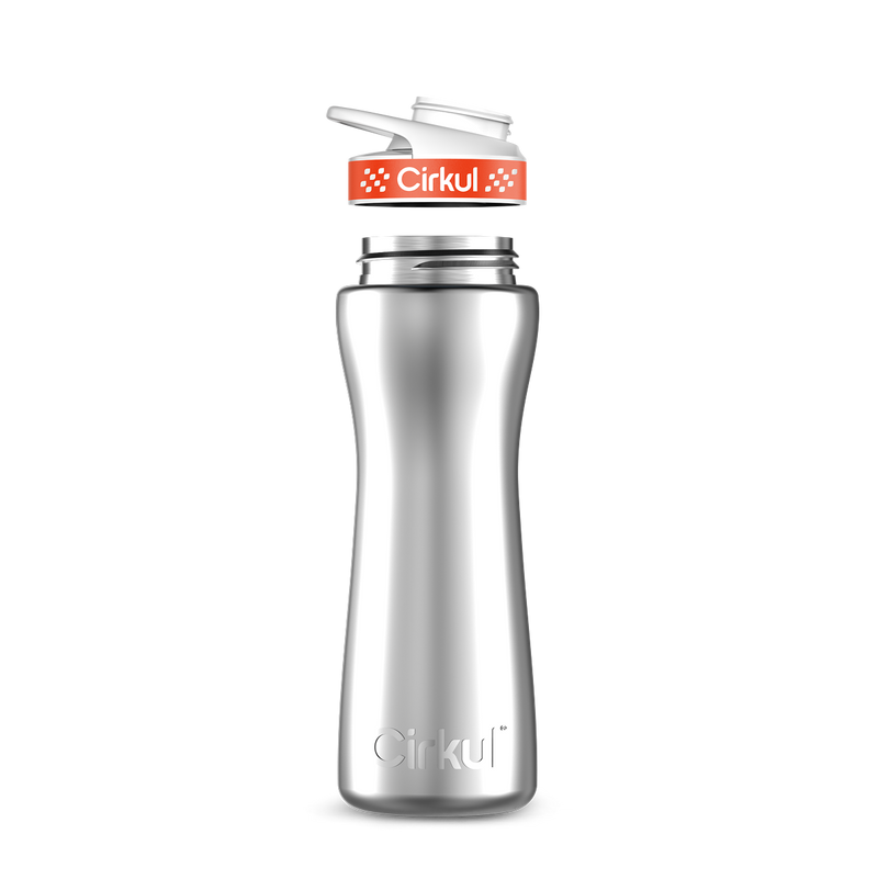 22oz. Stainless Steel Bottle & Comfort Grip Lid (CG7R)