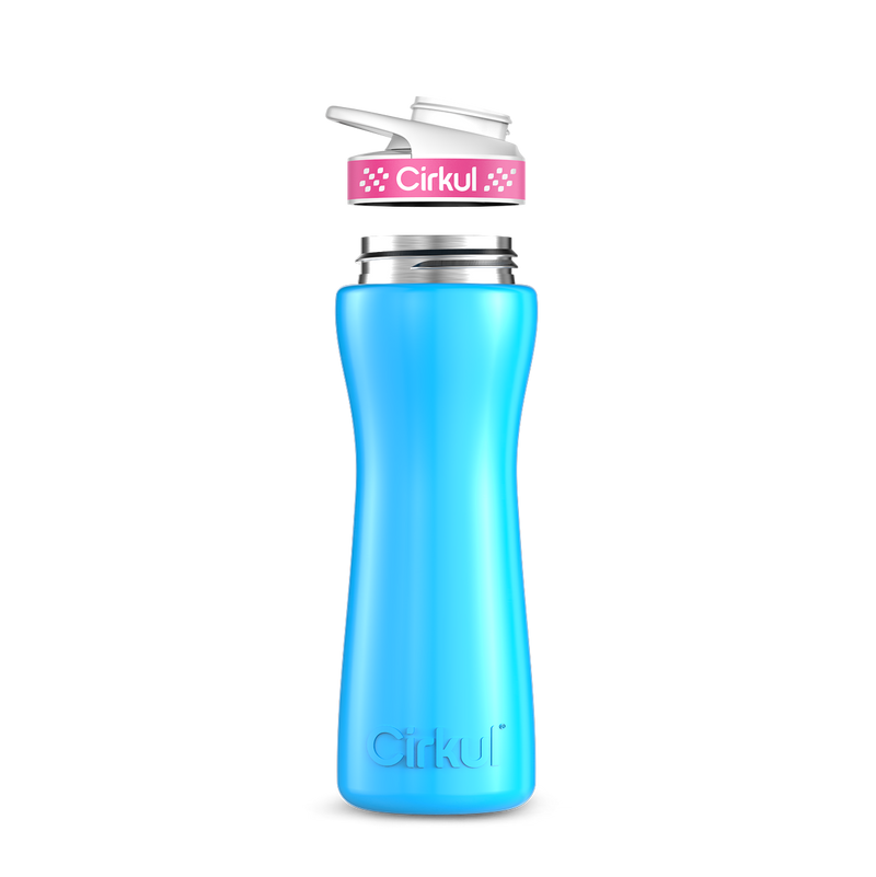22oz. Stainless Steel Bottle & Comfort Grip Lid (CG7R)
