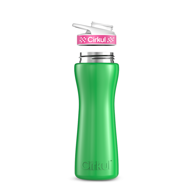 22oz. Stainless Steel Bottle & Comfort Grip Lid (CG7R)