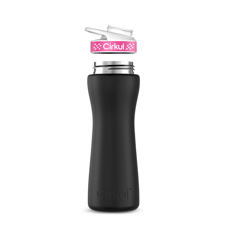 22oz. Stainless Steel Bottle & Comfort Grip Lid (CG7R)