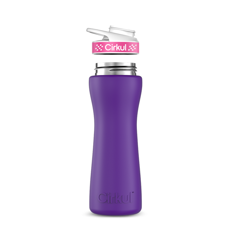 22oz. Stainless Steel Bottle & Comfort Grip Lid (CG7R)