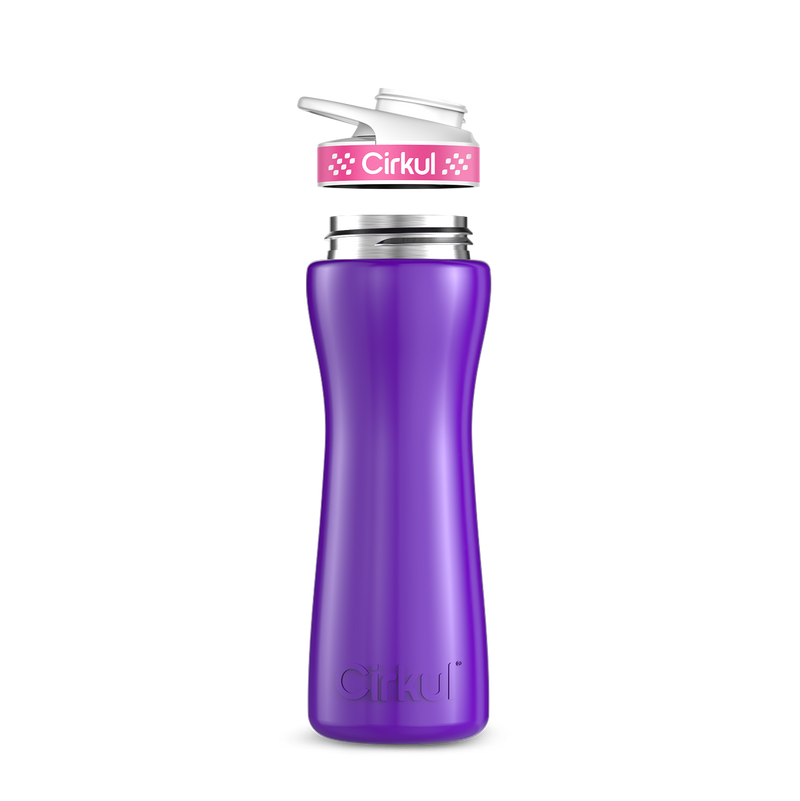 22oz. Stainless Steel Bottle & Comfort Grip Lid (CG7R)