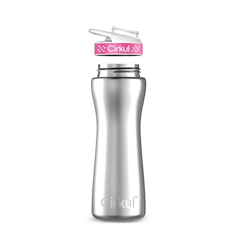 22oz. Stainless Steel Bottle & Comfort Grip Lid (CG7R)