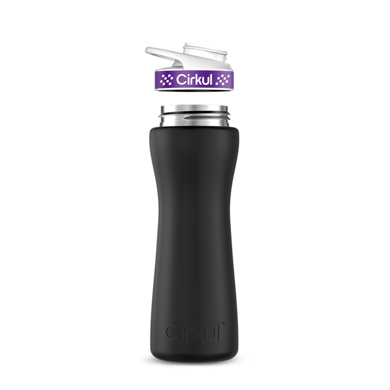 22oz. Stainless Steel Bottle & Comfort Grip Lid (CG7R)