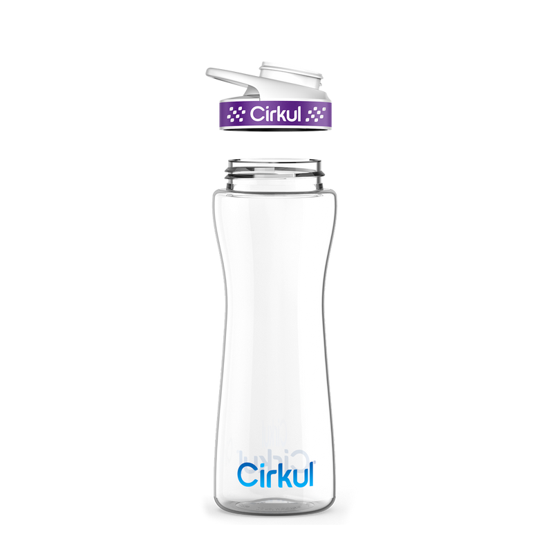 22oz. Plastic Bottle & Comfort Grip Lid (UBSD)