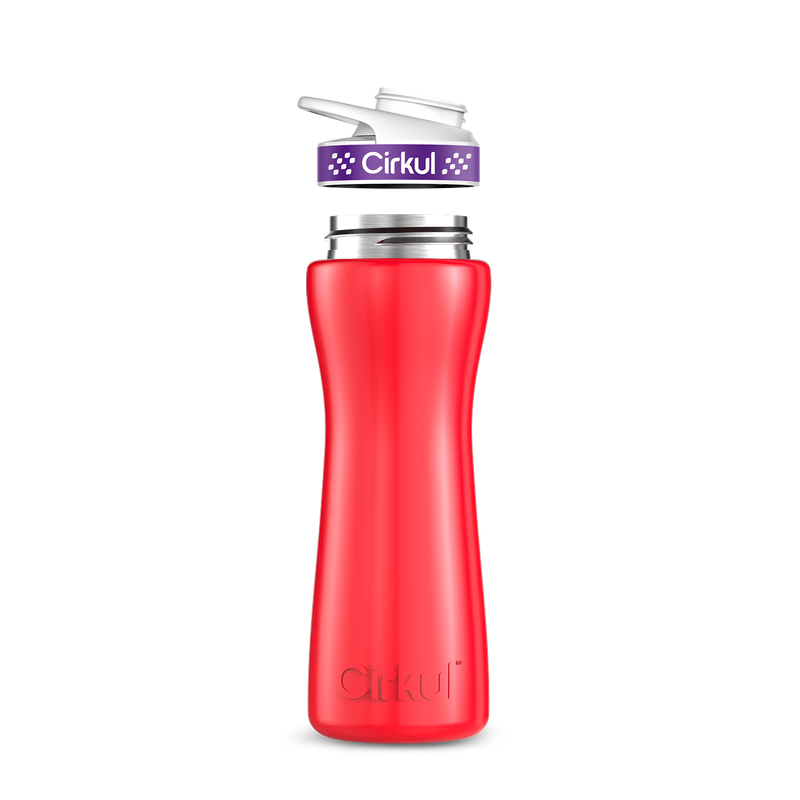 22oz. Stainless Steel Bottle & Comfort Grip Lid (CG7R)