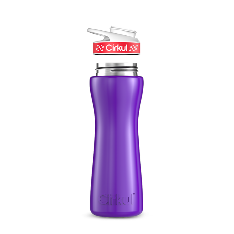 22oz. Stainless Steel Bottle & Comfort Grip Lid (CG7R)