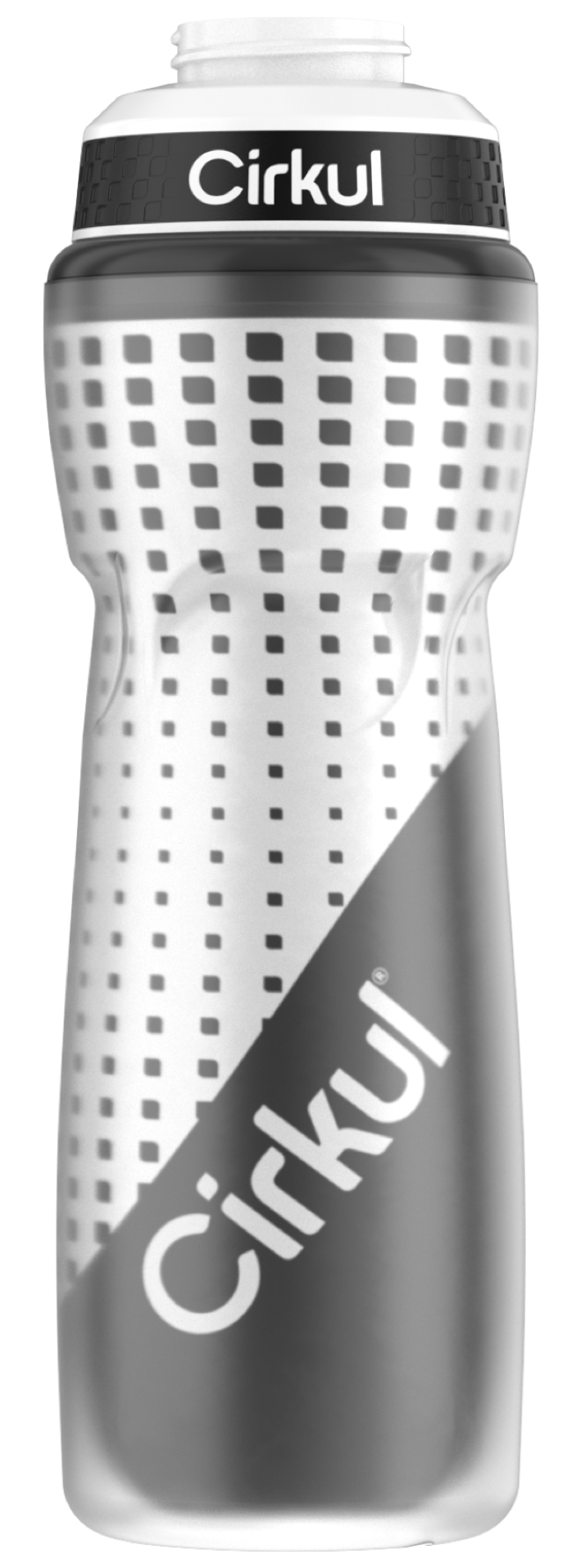 22oz. Insulated Squeeze Plastic Bottle & Sport Lid (2XU5)