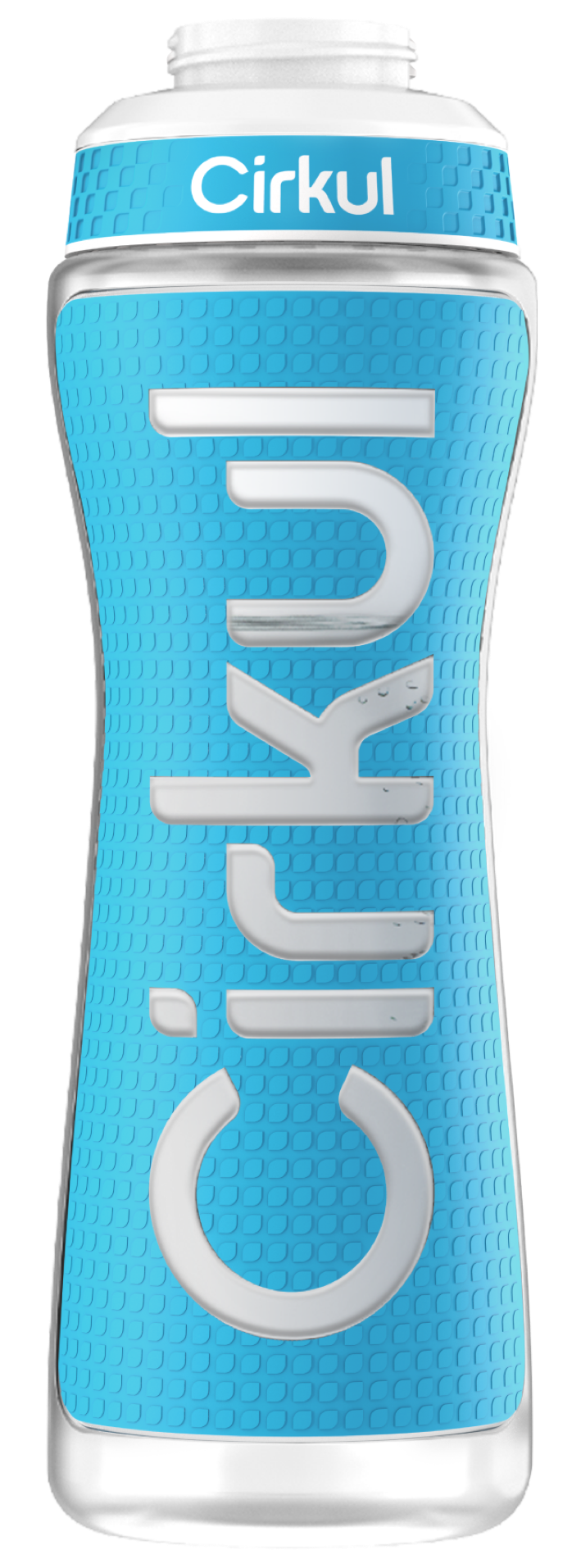22oz. Grip Squeeze Plastic Bottle & Sport Lid (QQFX)