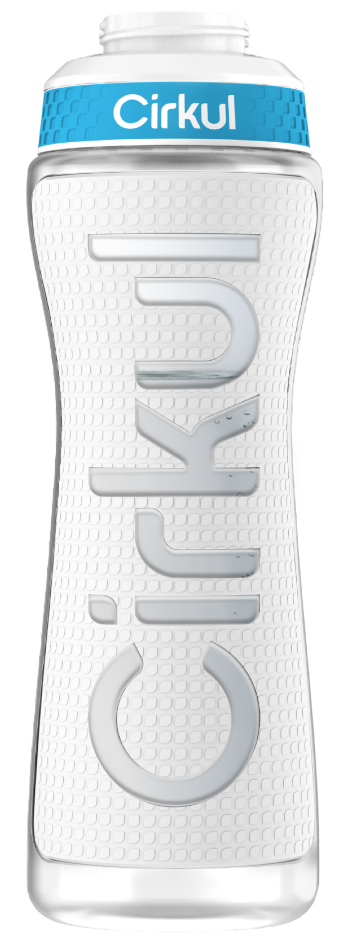 22oz. Grip Squeeze Plastic Bottle & Sport Lid (QQFX)
