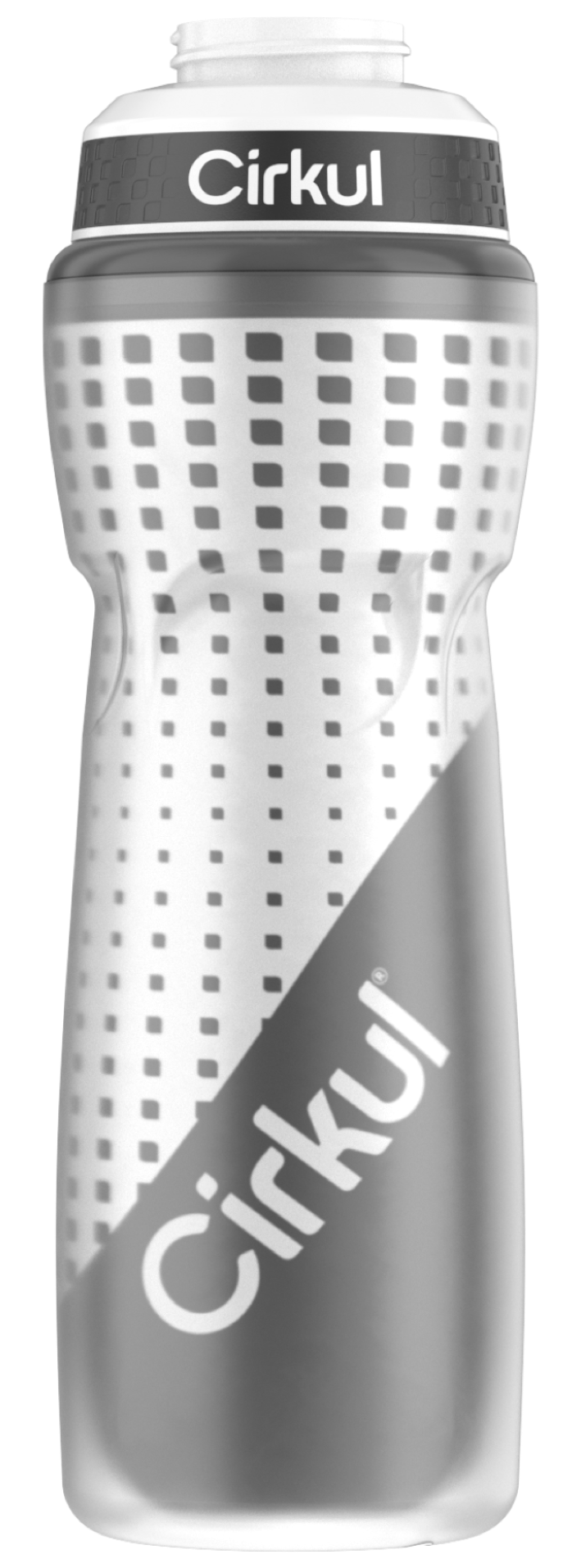 22oz. Insulated Squeeze Plastic Bottle & Sport Lid (2XU5)