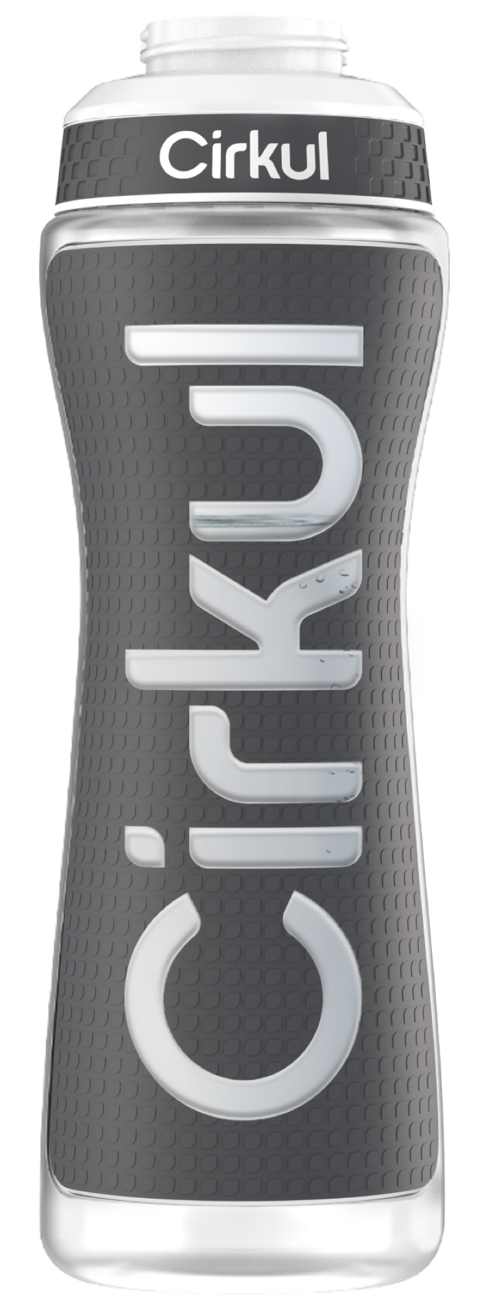 22oz. Grip Squeeze Plastic Bottle & Sport Lid (QQFX)