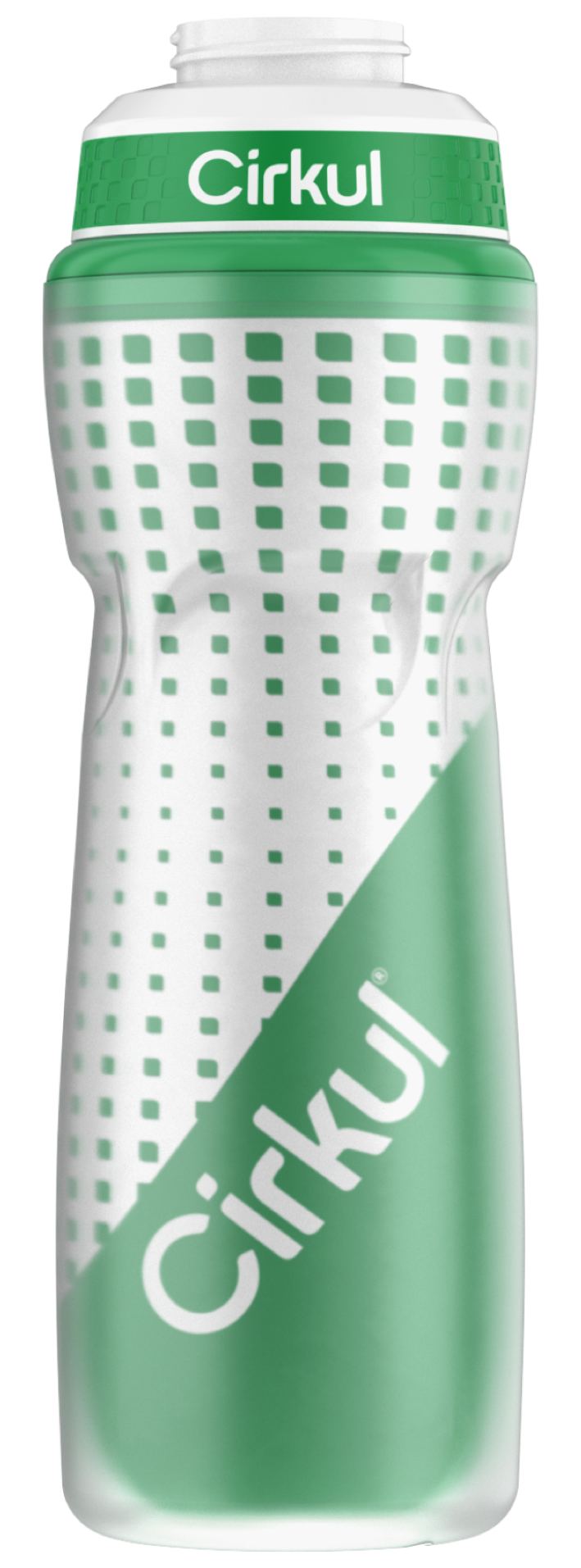 22oz. Insulated Squeeze Plastic Bottle & Sport Lid (2XU5)