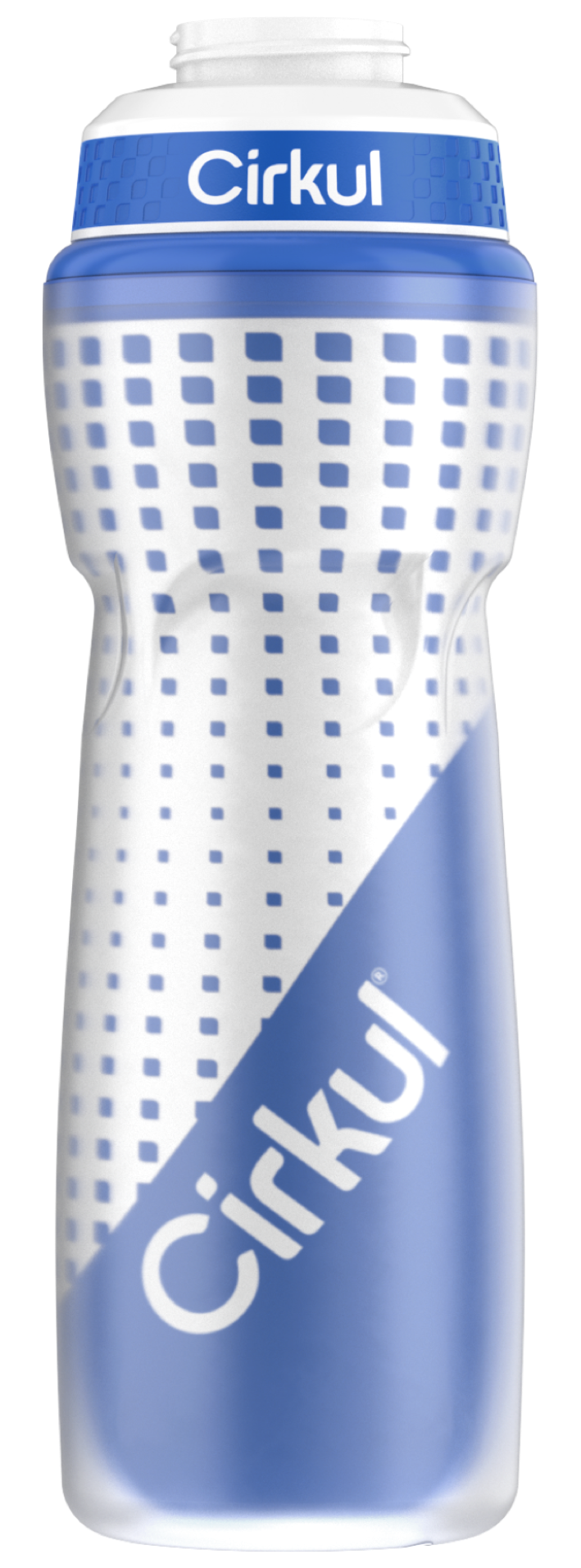 22oz. Insulated Squeeze Plastic Bottle & Sport Lid (2XU5)