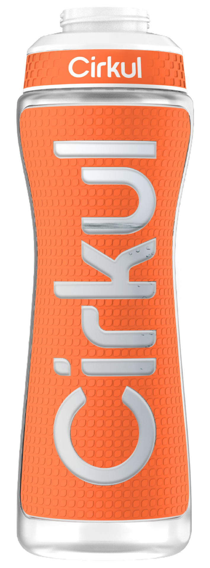 22oz. Grip Squeeze Plastic Bottle & Sport Lid (QQFX)