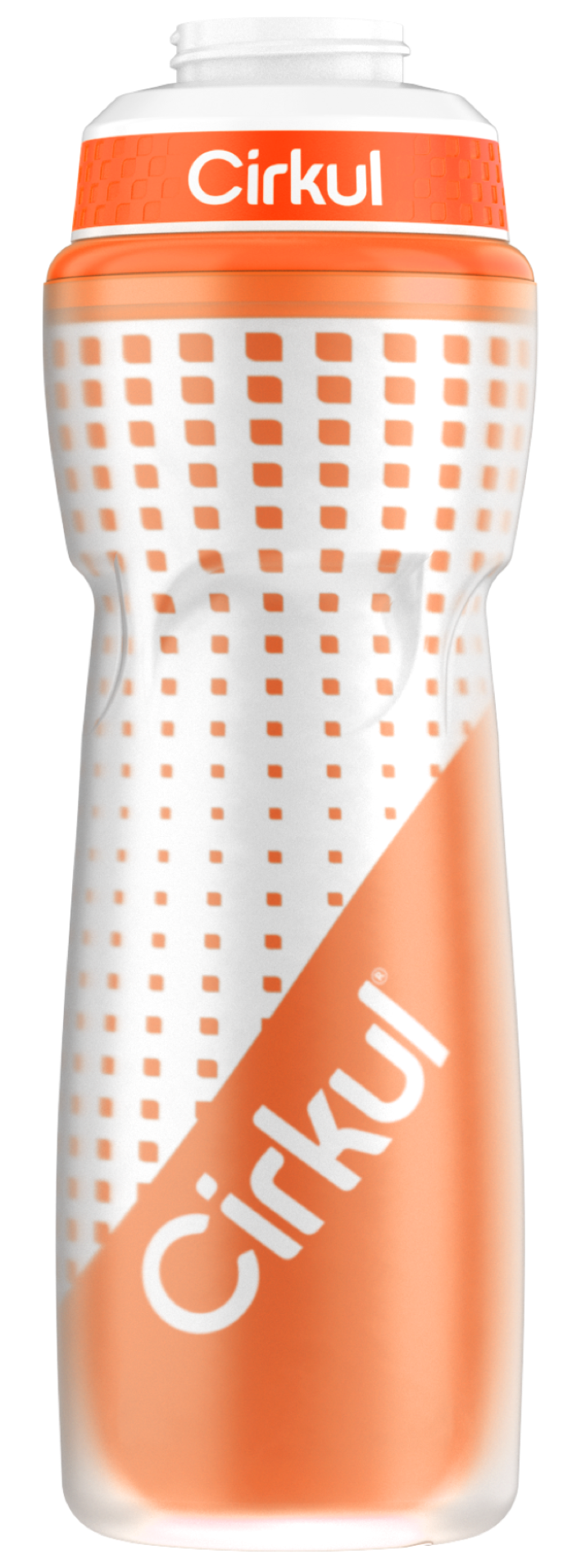 22oz. Insulated Squeeze Plastic Bottle & Sport Lid (2XU5)