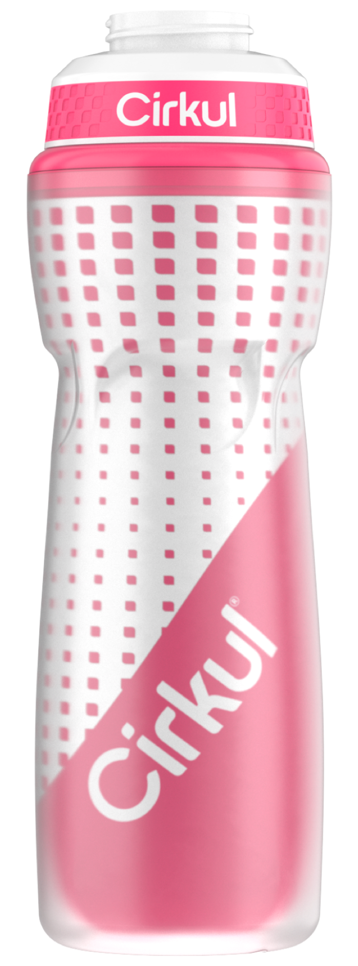 22oz. Insulated Squeeze Plastic Bottle & Sport Lid (2XU5)