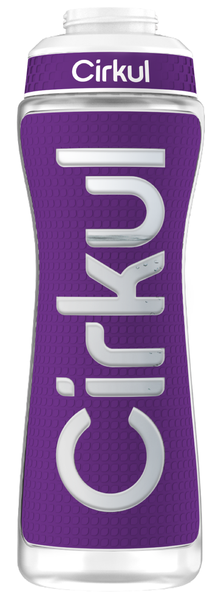 22oz. Grip Squeeze Plastic Bottle & Sport Lid (QQFX)
