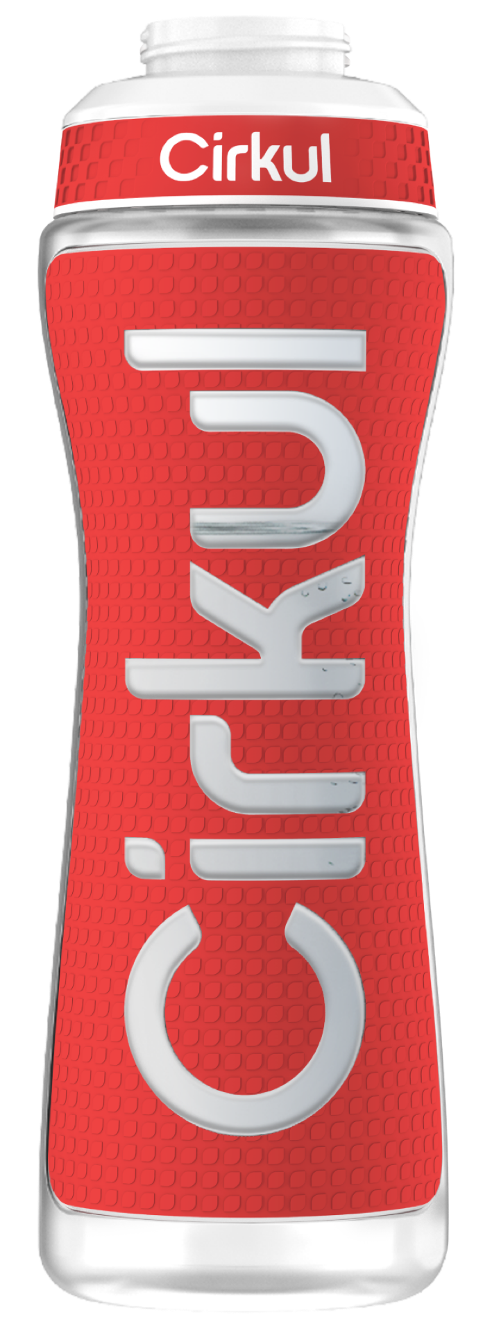 22oz. Grip Squeeze Plastic Bottle & Sport Lid (QQFX)