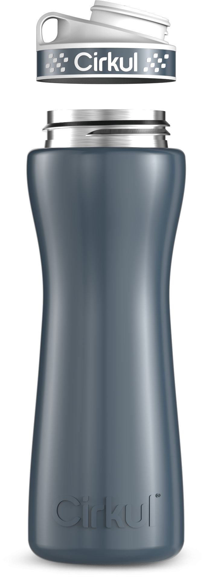 Custom 22oz. Stainless Steel Bottle & Comfort Grip Lid (Z22A)