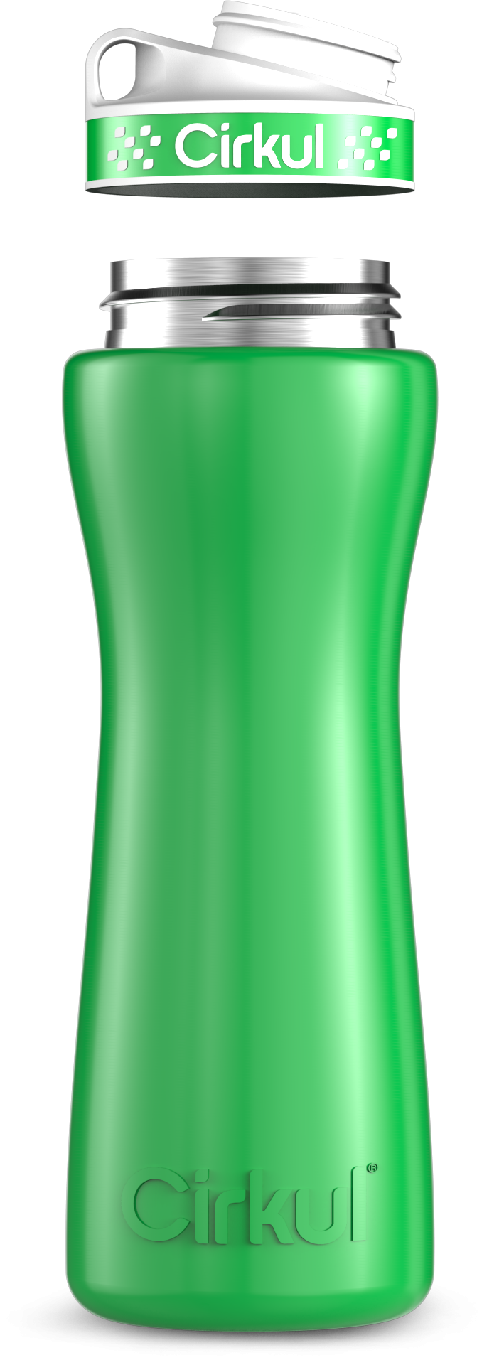 Custom 22oz. Stainless Steel Bottle & Comfort Grip Lid (Z22A)