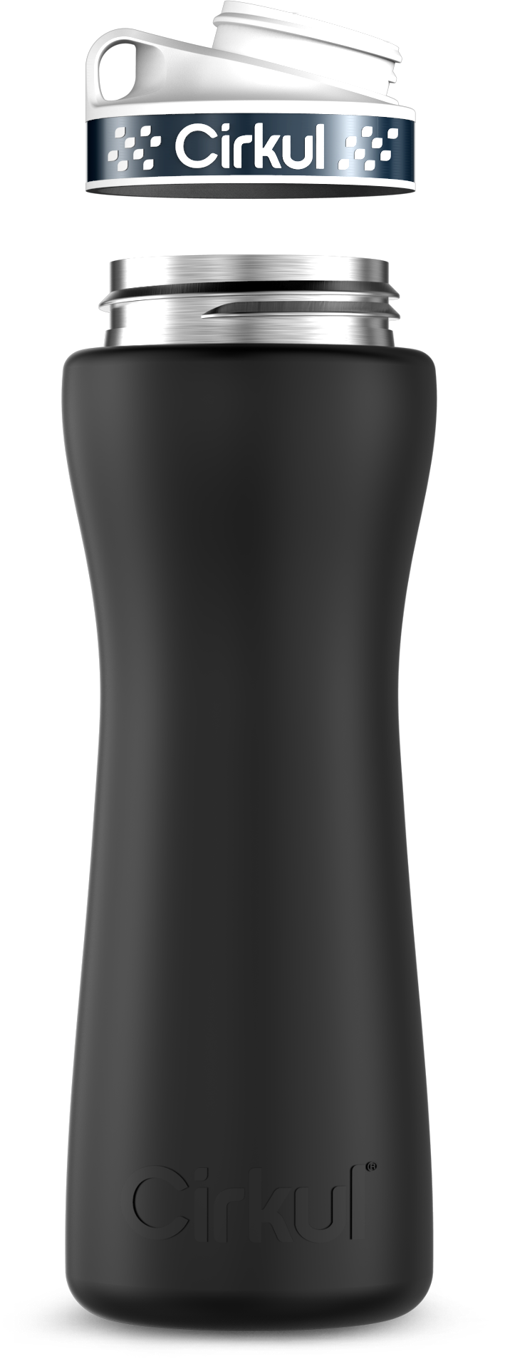 Custom 22oz. Stainless Steel Bottle & Comfort Grip Lid (Z22A)