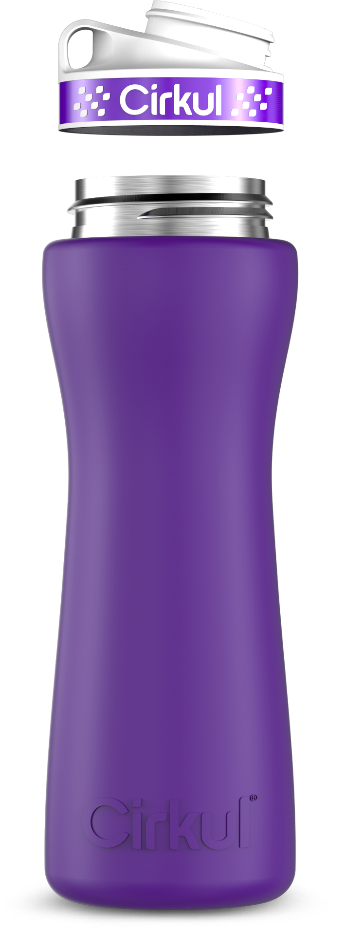 Custom 22oz. Stainless Steel Bottle & Comfort Grip Lid (Z22A)