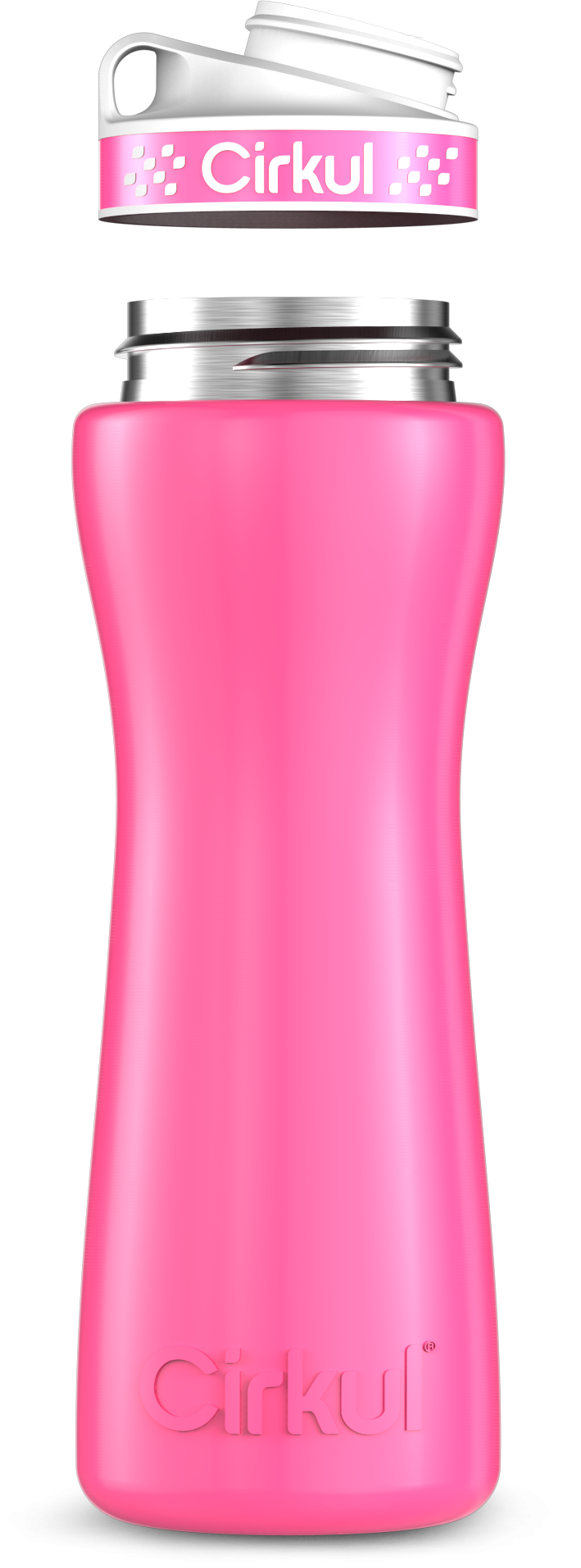 Custom 22oz. Stainless Steel Bottle & Comfort Grip Lid (Z22A)
