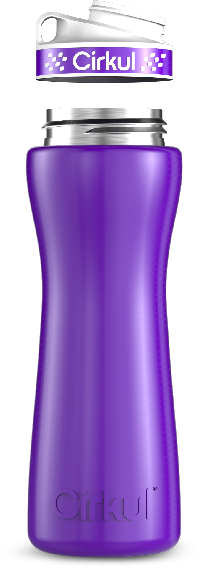 Custom 22oz. Stainless Steel Bottle & Comfort Grip Lid (Z22A)