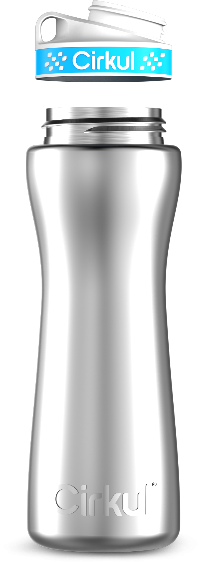 Custom 22oz. Stainless Steel Bottle & Comfort Grip Lid (Z22A)