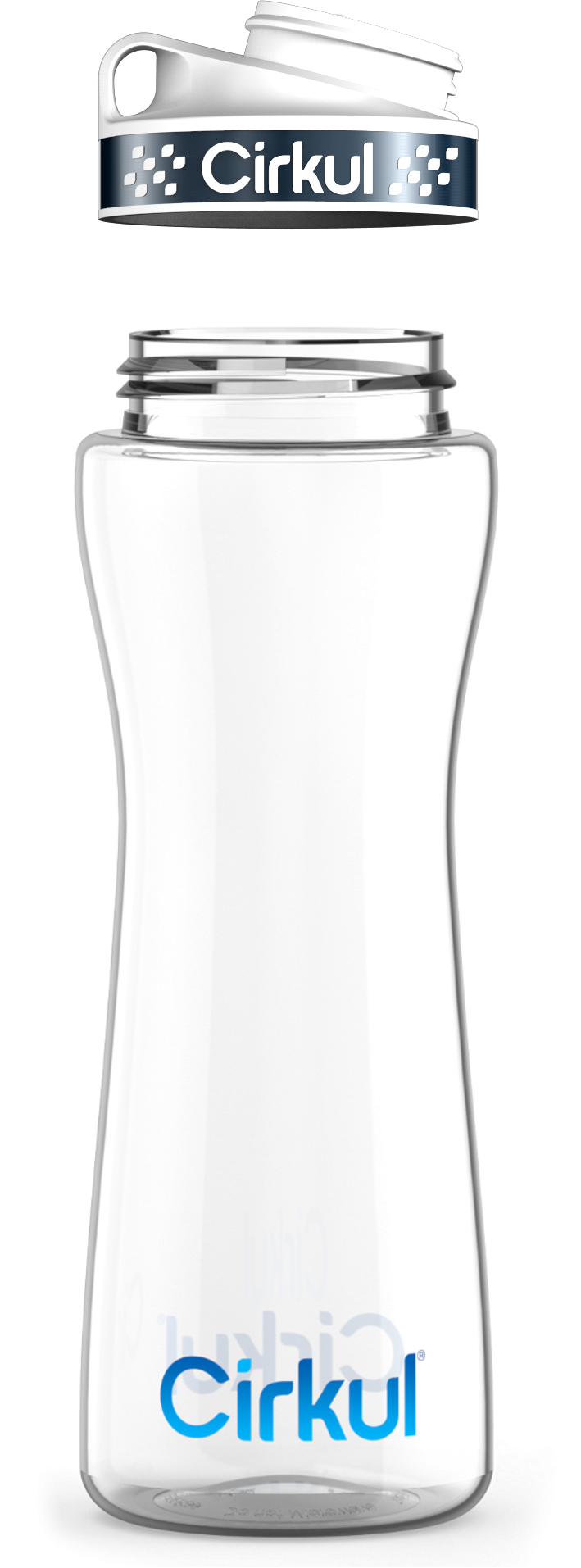 Custom 22oz. Plastic Bottle & Comfort Grip Lid (DJWJ)