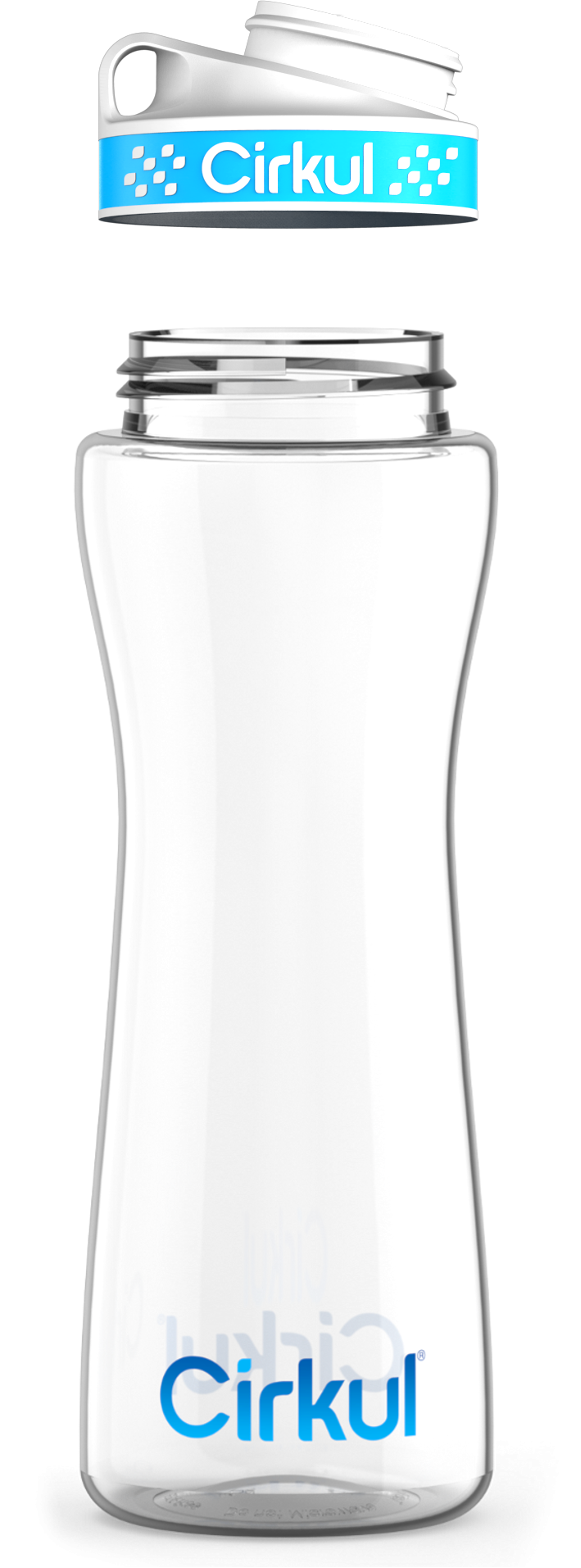 Custom 22oz. Plastic Bottle & Comfort Grip Lid (DJWJ)