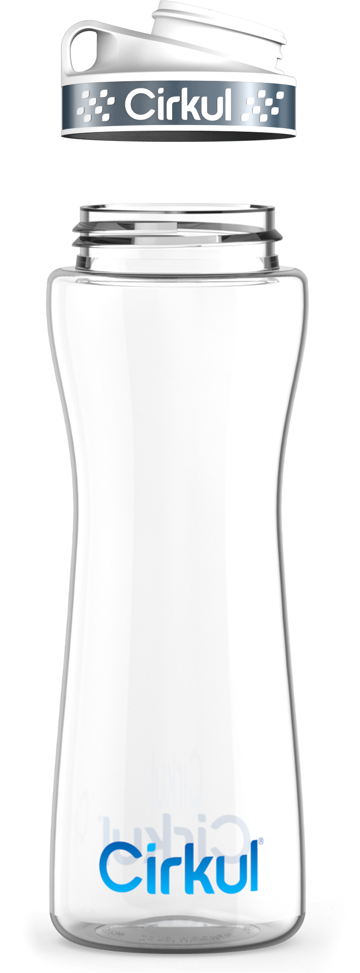 Custom 22oz. Plastic Bottle & Comfort Grip Lid (DJWJ)
