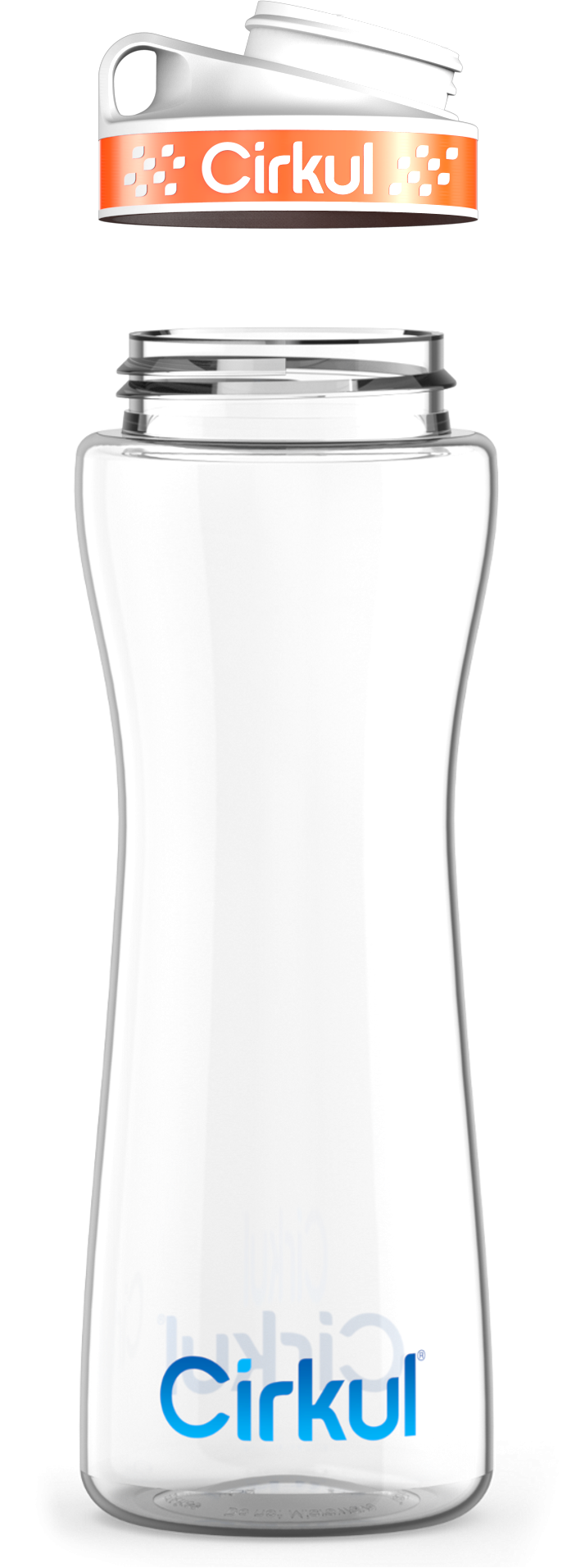 Custom 22oz. Plastic Bottle & Comfort Grip Lid (DJWJ)