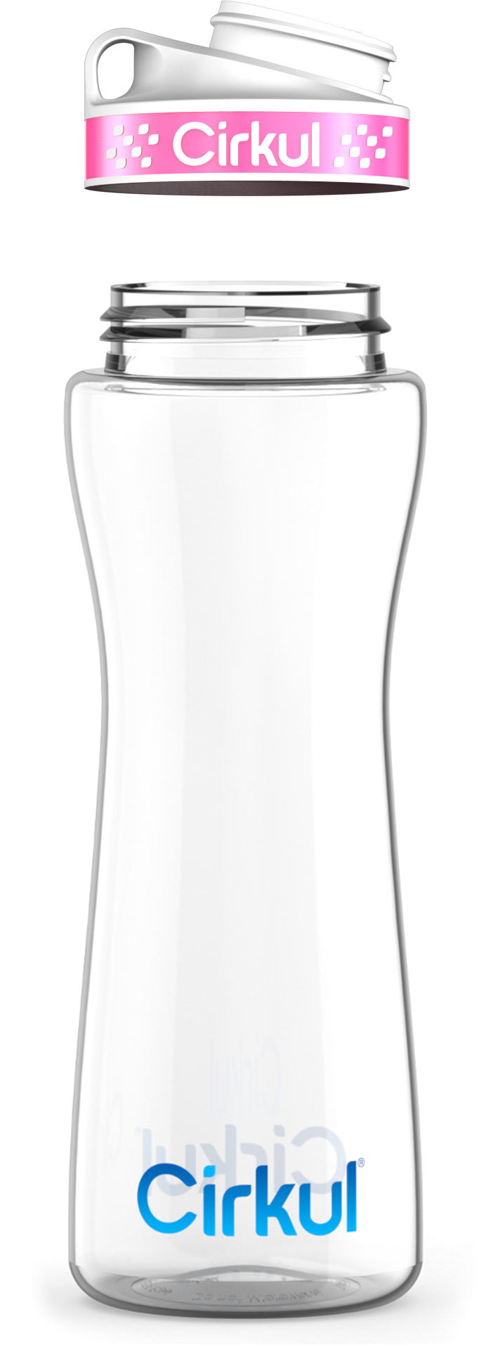 Custom 22oz. Plastic Bottle & Comfort Grip Lid (DJWJ)